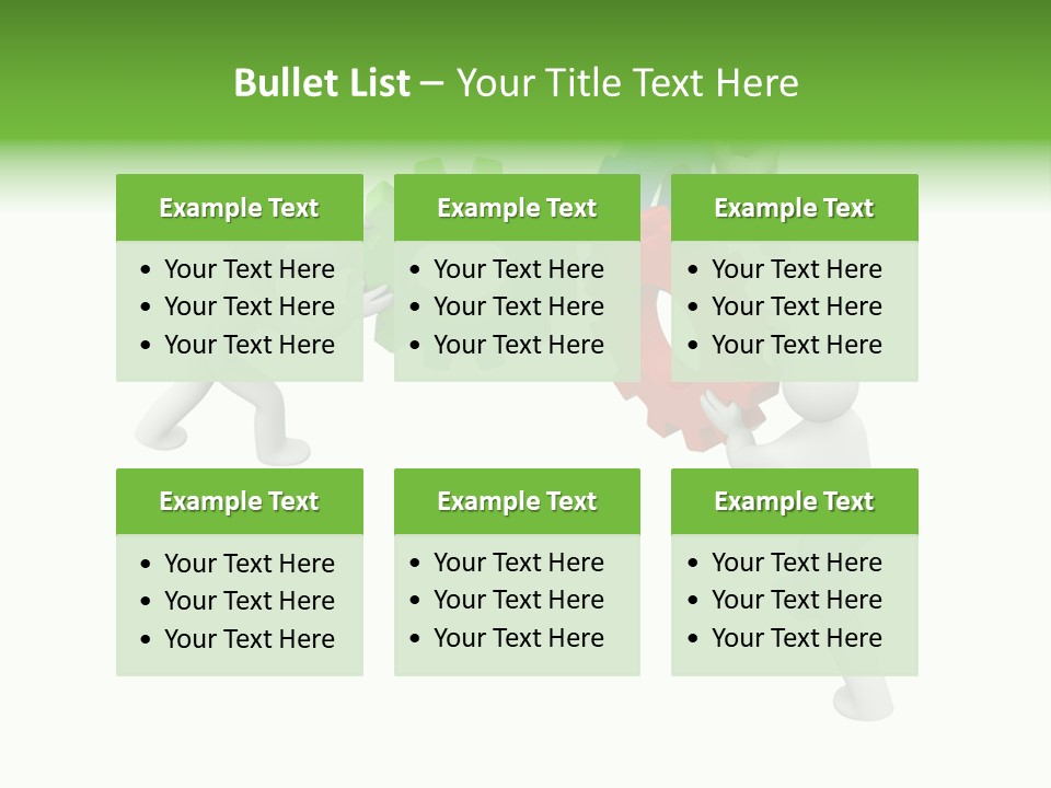 Pinion Business Machine PowerPoint Template