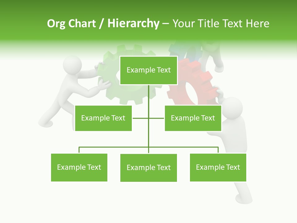 Pinion Business Machine PowerPoint Template