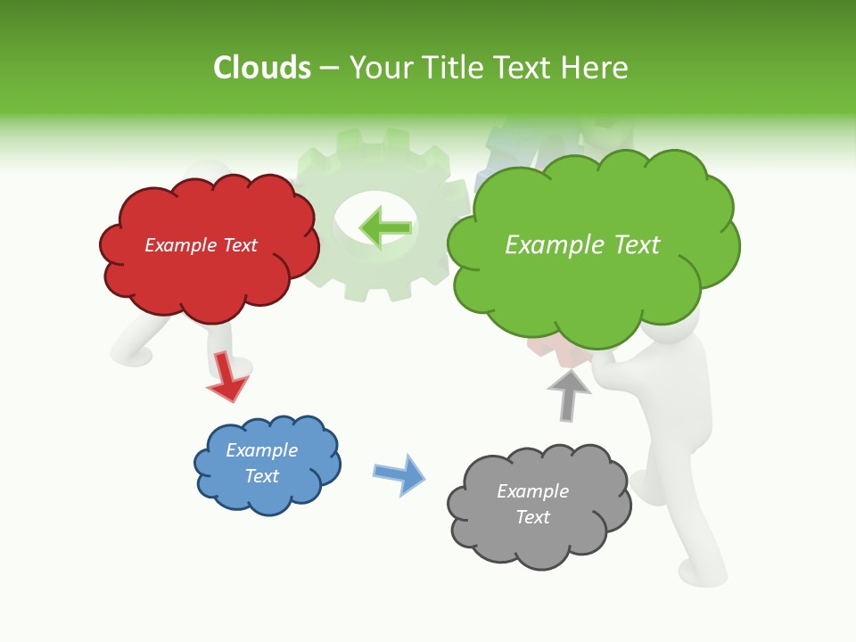 Pinion Business Machine PowerPoint Template