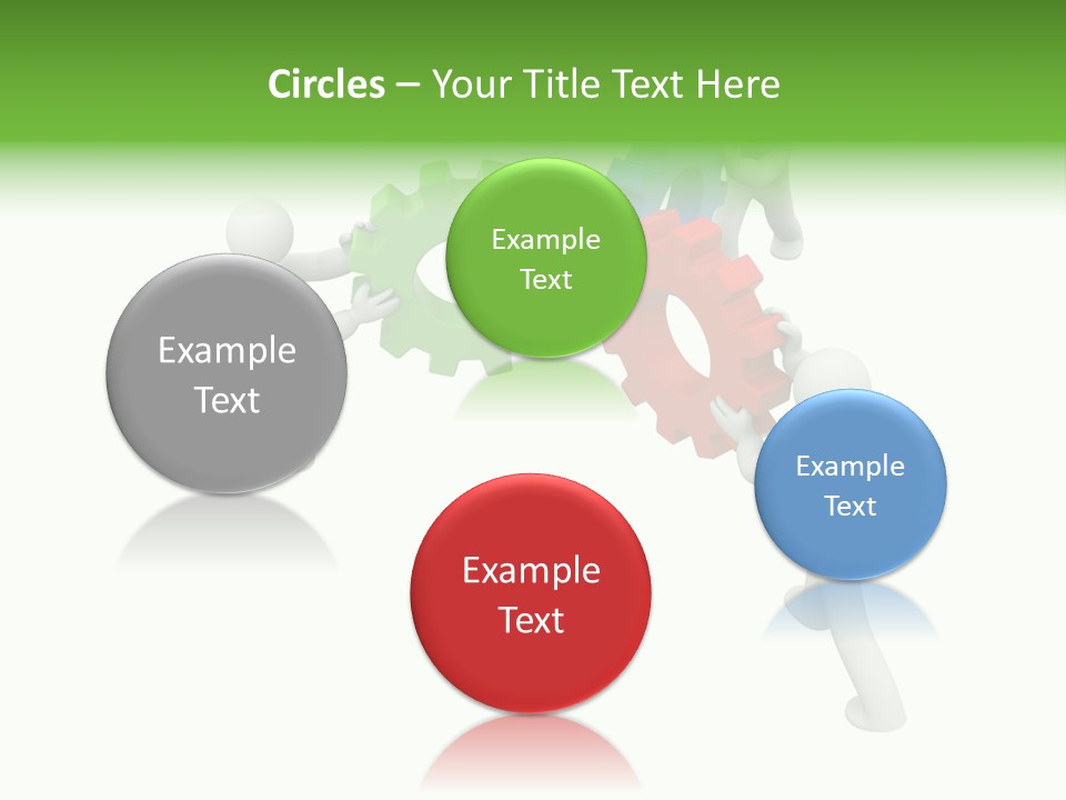 Pinion Business Machine PowerPoint Template