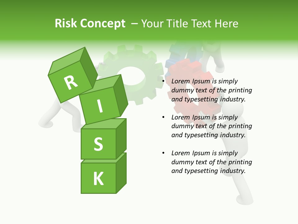 Pinion Business Machine PowerPoint Template