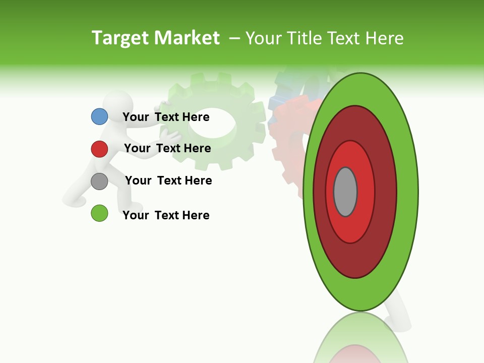 Pinion Business Machine PowerPoint Template