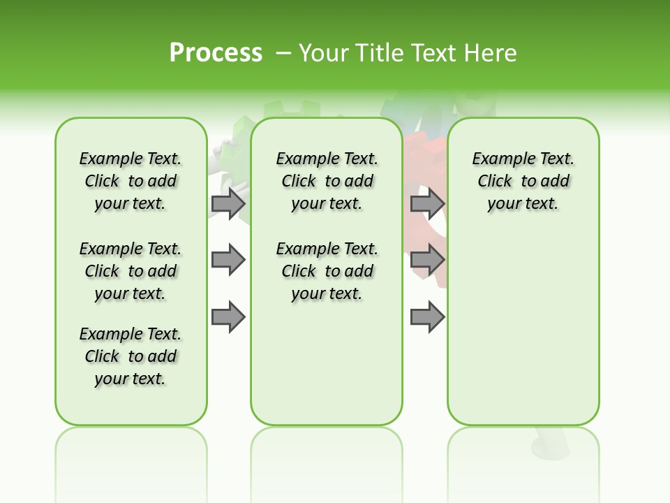 Pinion Business Machine PowerPoint Template