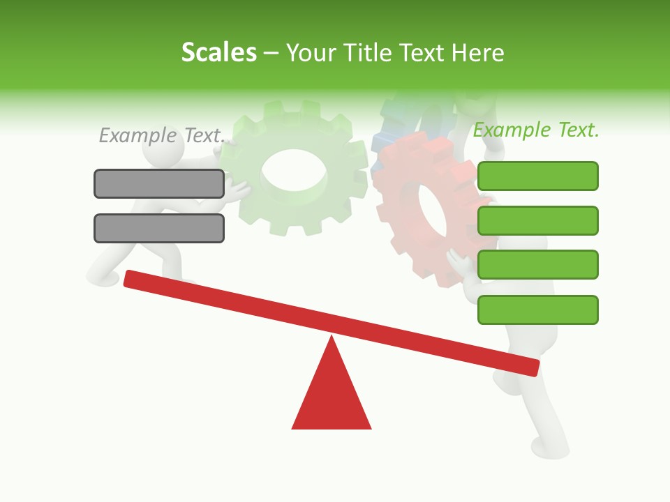 Pinion Business Machine PowerPoint Template