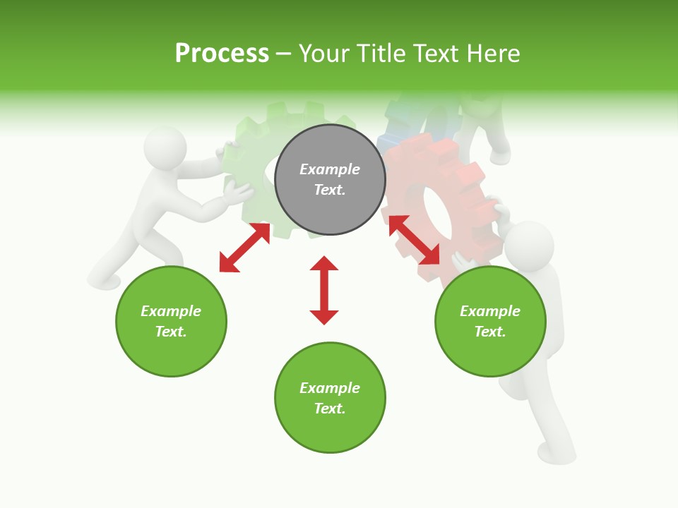Pinion Business Machine PowerPoint Template
