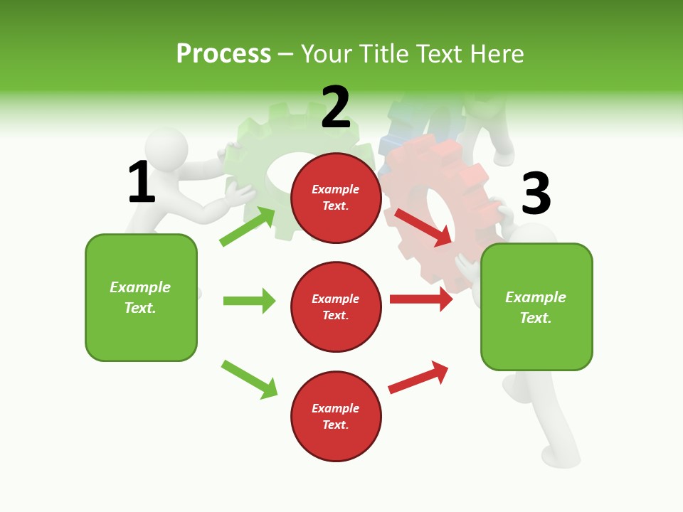 Pinion Business Machine PowerPoint Template