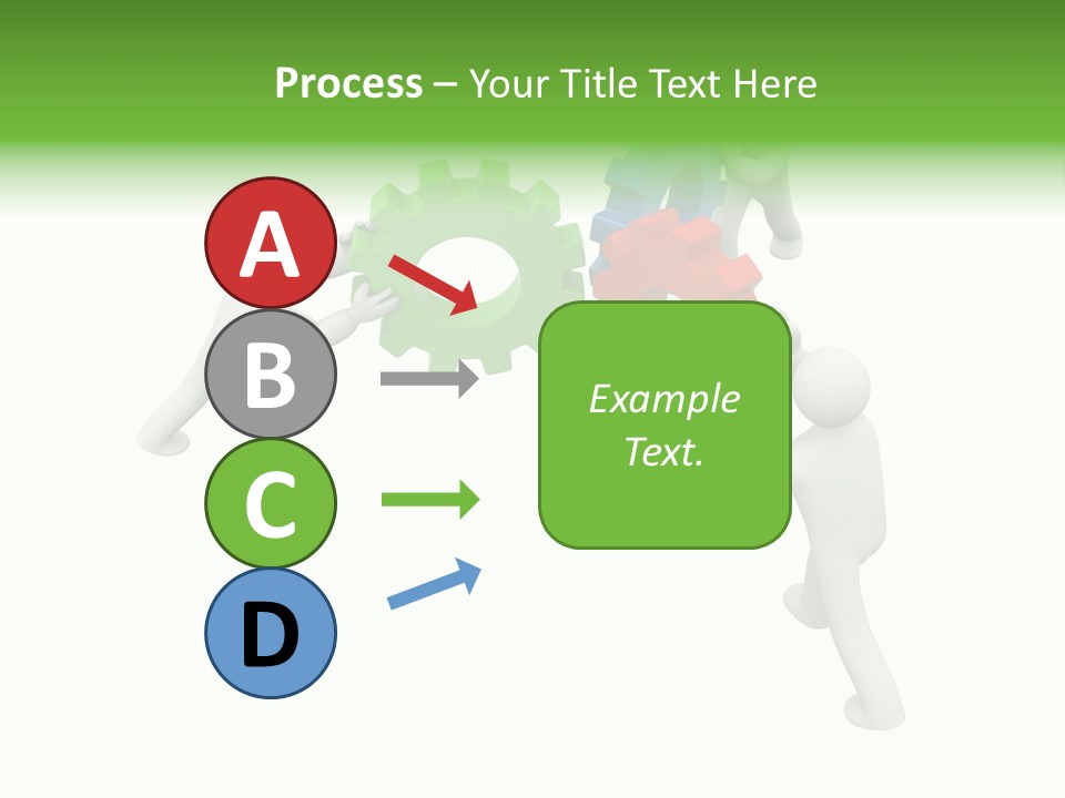 Pinion Business Machine PowerPoint Template