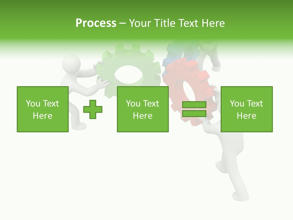 Pinion Business Machine PowerPoint Template