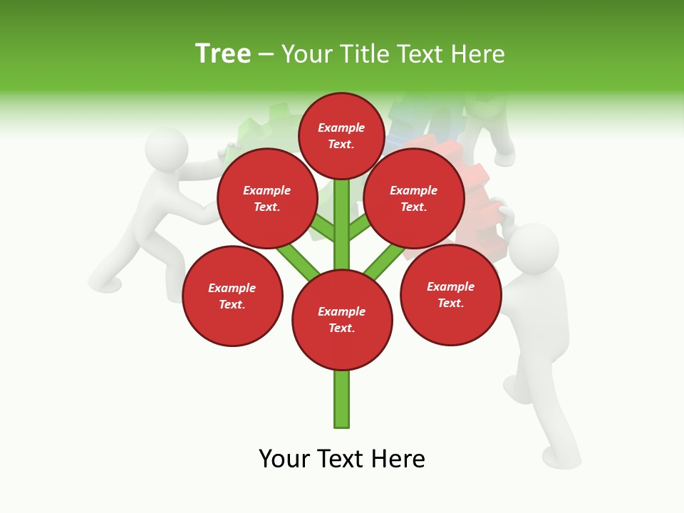 Pinion Business Machine PowerPoint Template