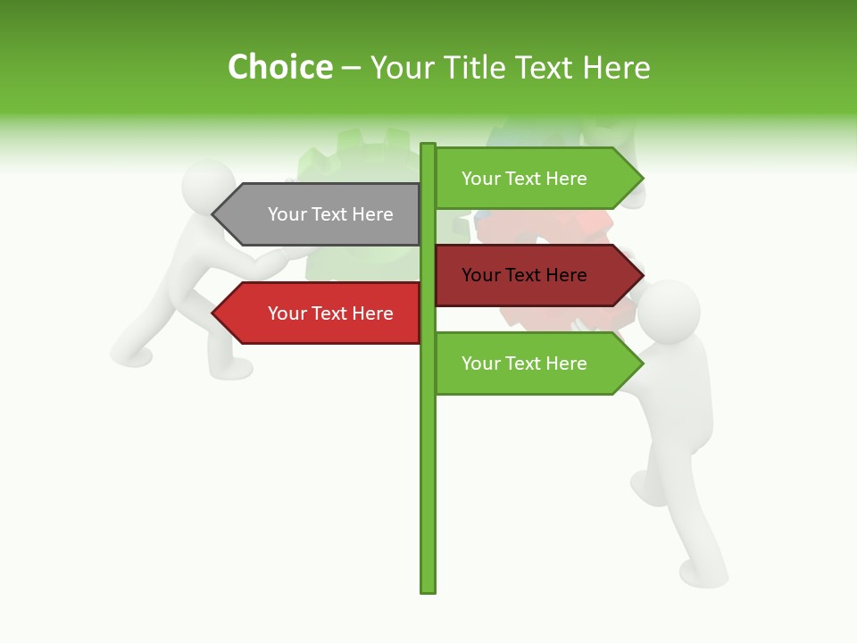 Pinion Business Machine PowerPoint Template