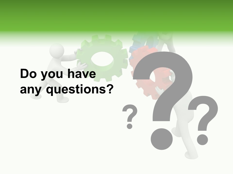 Pinion Business Machine PowerPoint Template