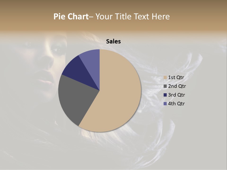 Hairstyle One Hairdresser PowerPoint Template