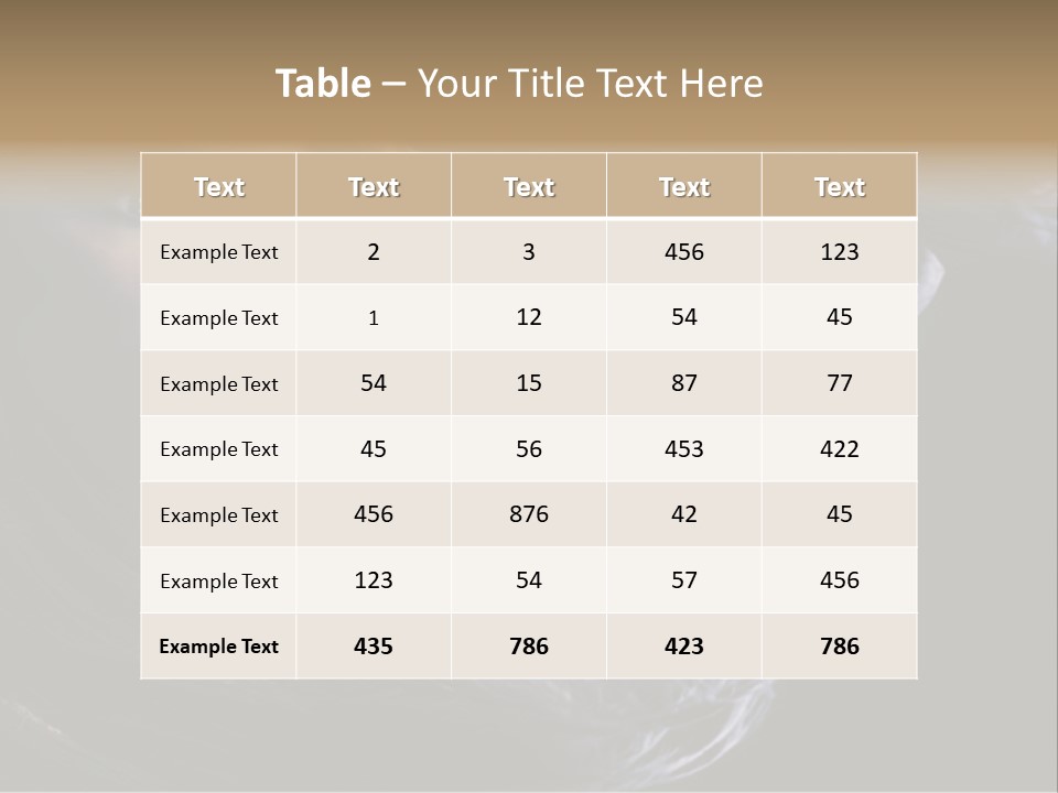 Hairstyle One Hairdresser PowerPoint Template