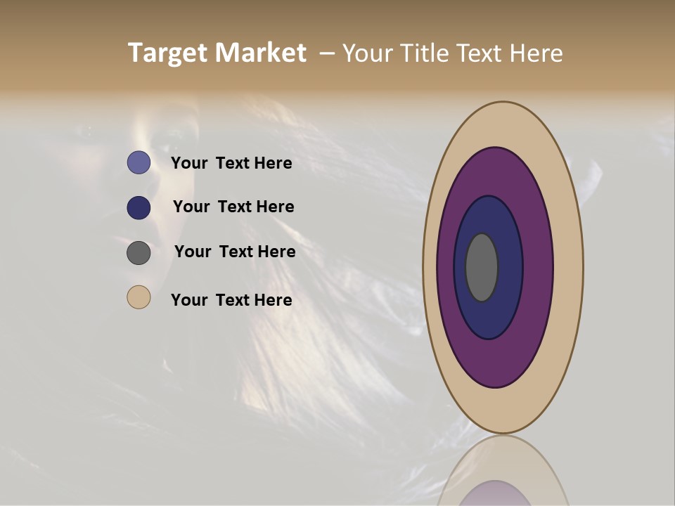 Hairstyle One Hairdresser PowerPoint Template