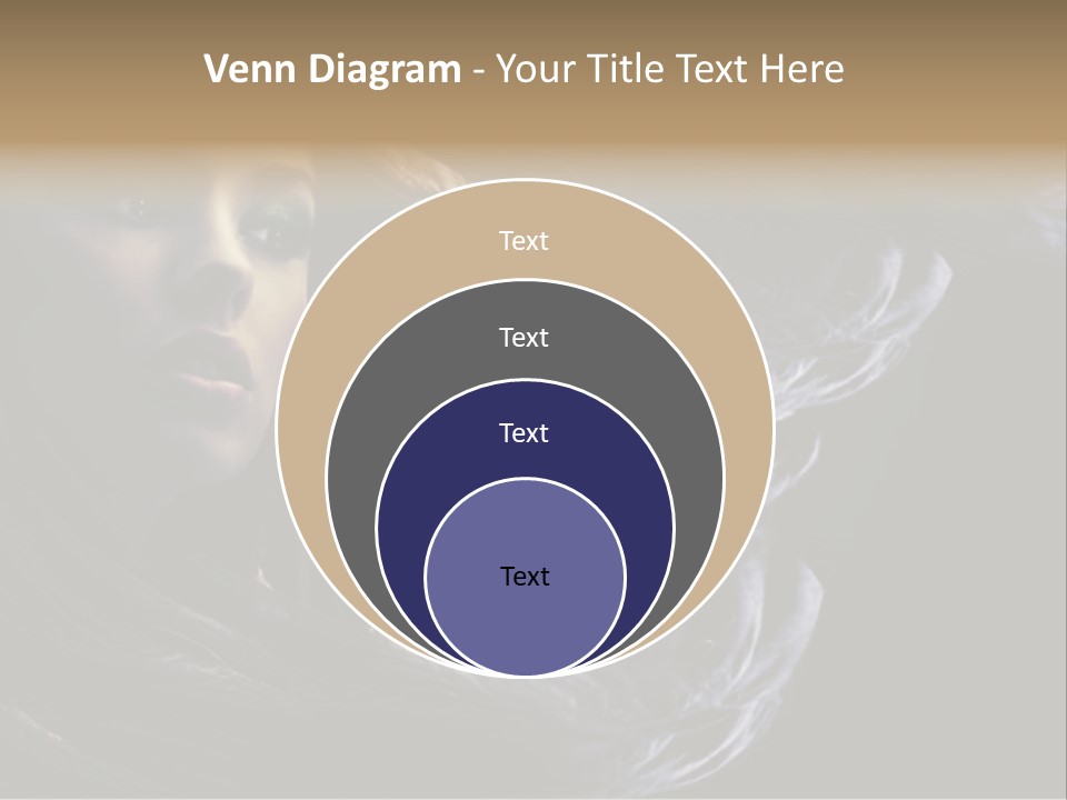 Hairstyle One Hairdresser PowerPoint Template