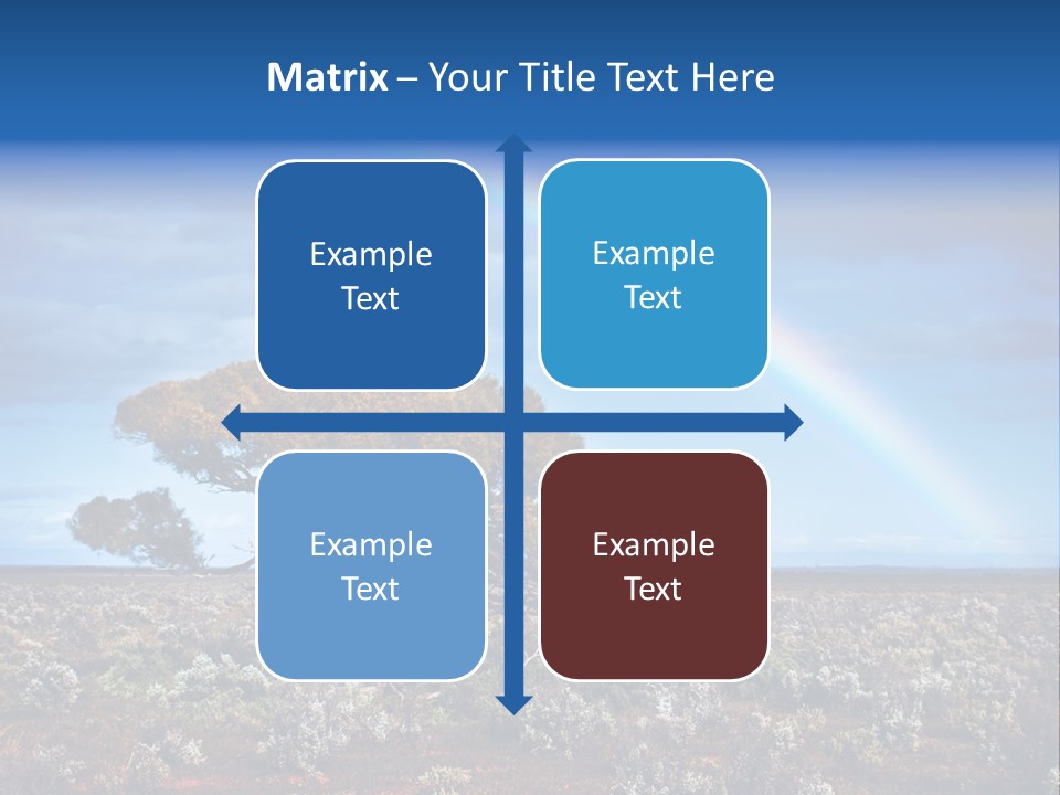 Tree Creation Scenic PowerPoint Template