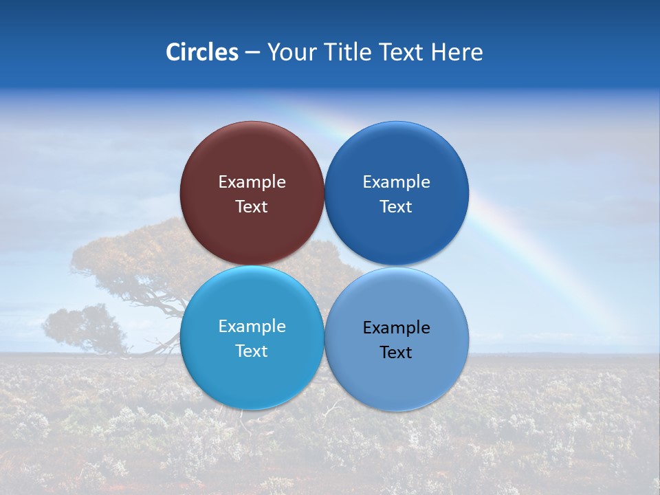 Tree Creation Scenic PowerPoint Template