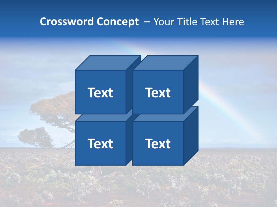Tree Creation Scenic PowerPoint Template