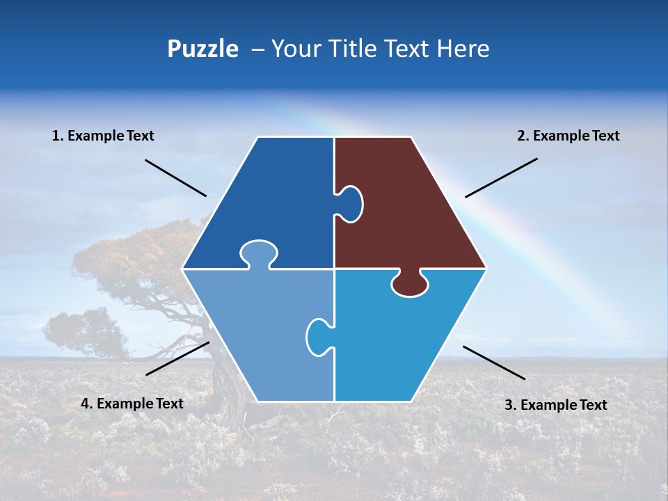 Tree Creation Scenic PowerPoint Template