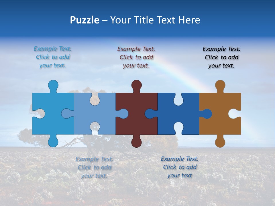 Tree Creation Scenic PowerPoint Template