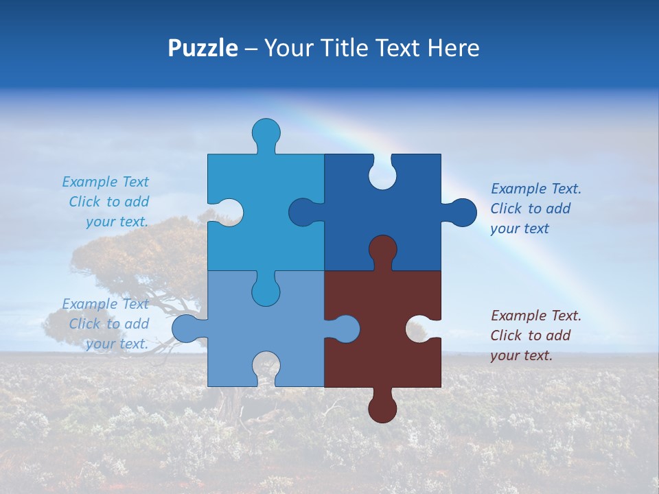 Tree Creation Scenic PowerPoint Template