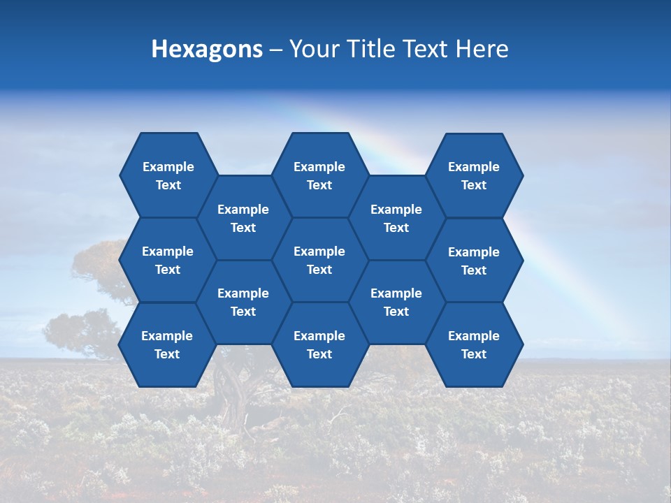 Tree Creation Scenic PowerPoint Template