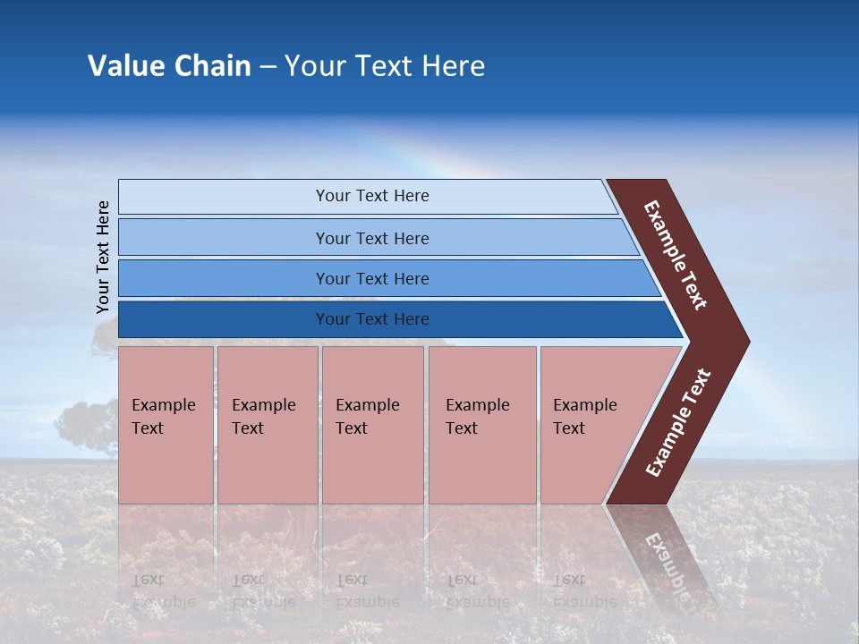 Tree Creation Scenic PowerPoint Template