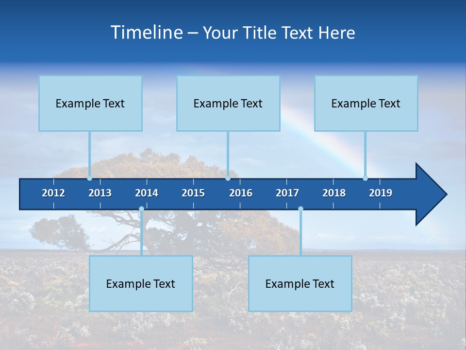 Tree Creation Scenic PowerPoint Template
