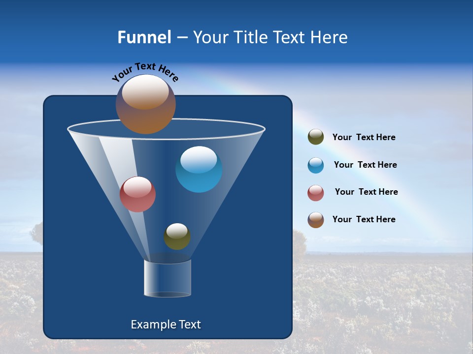 Tree Creation Scenic PowerPoint Template