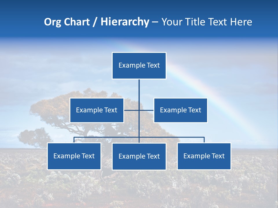 Tree Creation Scenic PowerPoint Template