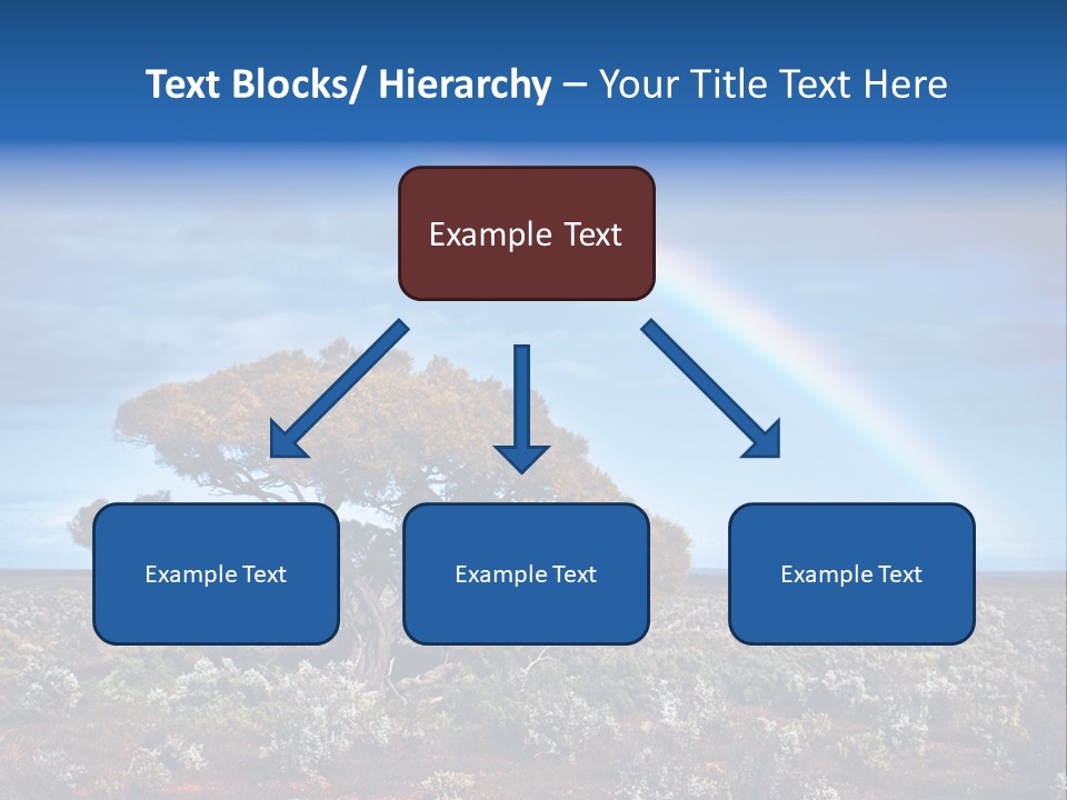 Tree Creation Scenic PowerPoint Template