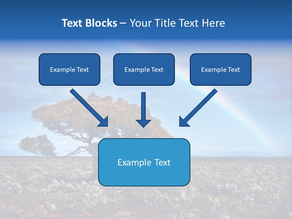 Tree Creation Scenic PowerPoint Template