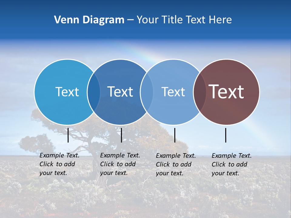 Tree Creation Scenic PowerPoint Template