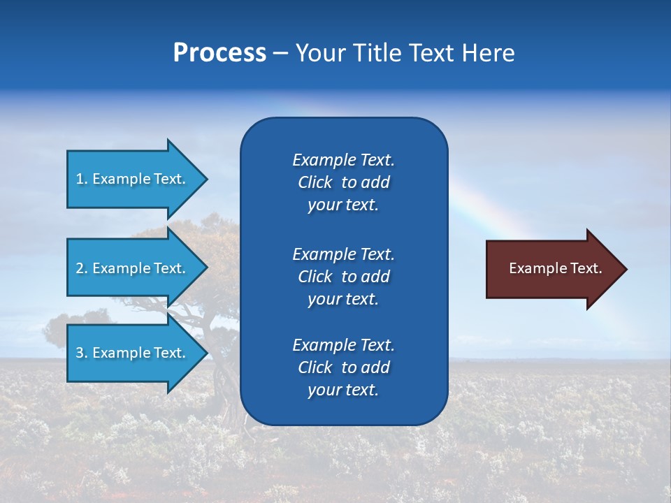 Tree Creation Scenic PowerPoint Template