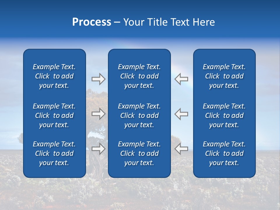 Tree Creation Scenic PowerPoint Template