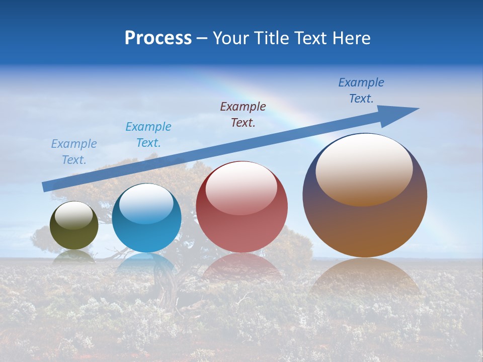 Tree Creation Scenic PowerPoint Template