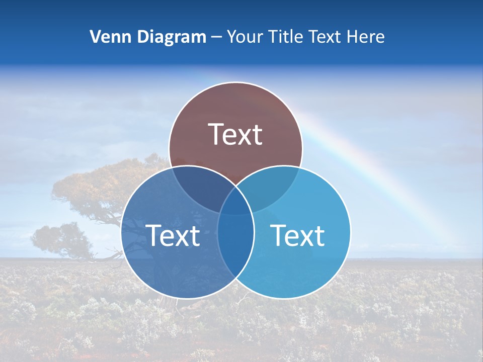 Tree Creation Scenic PowerPoint Template