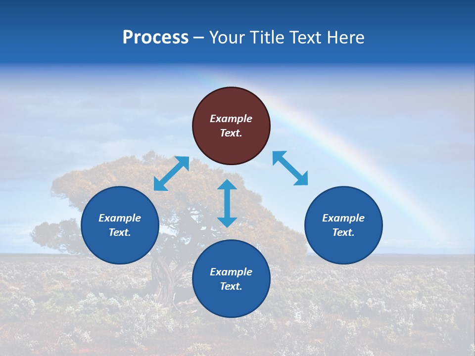 Tree Creation Scenic PowerPoint Template