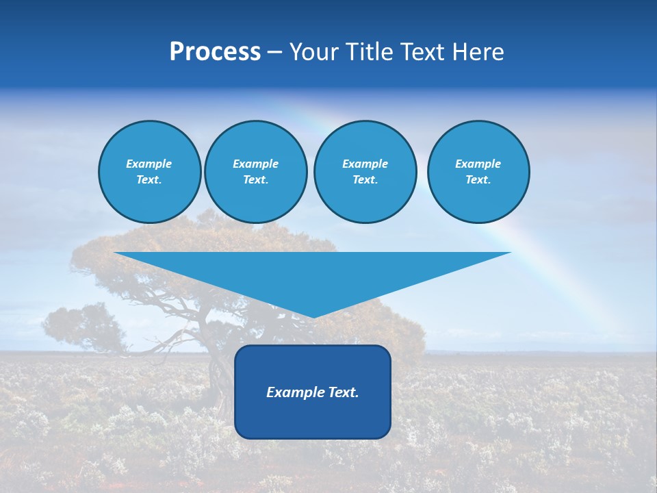 Tree Creation Scenic PowerPoint Template