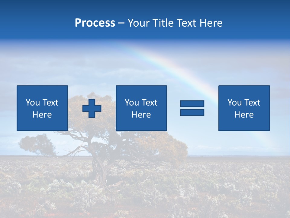 Tree Creation Scenic PowerPoint Template