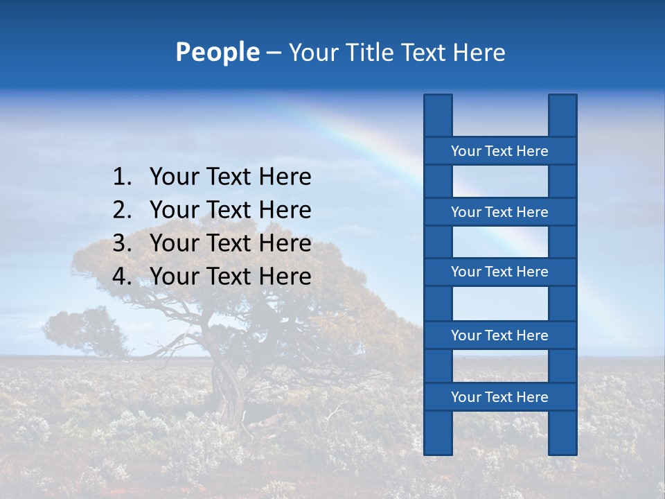 Tree Creation Scenic PowerPoint Template