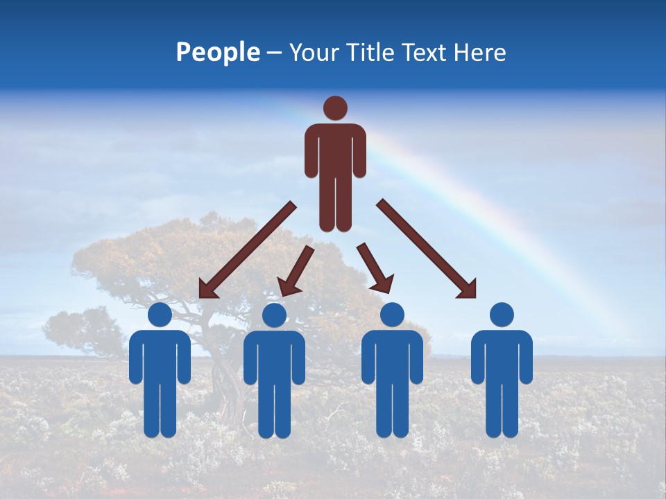 Tree Creation Scenic PowerPoint Template