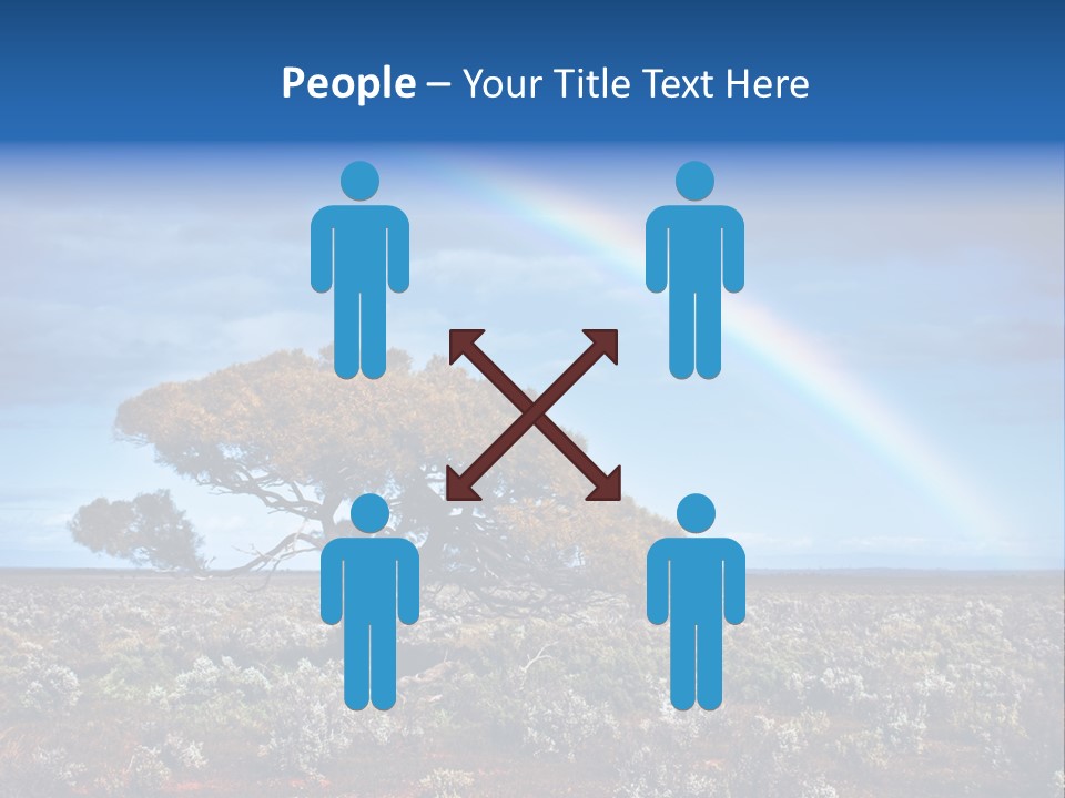 Tree Creation Scenic PowerPoint Template