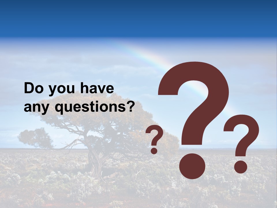 Tree Creation Scenic PowerPoint Template