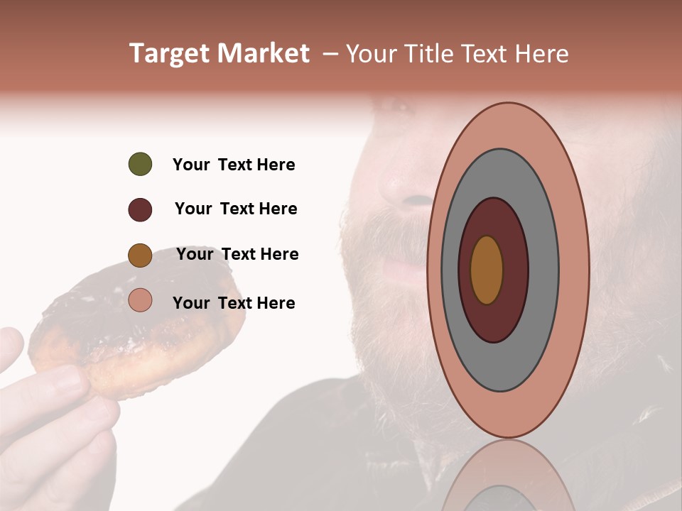 Beard Holding Eating PowerPoint Template