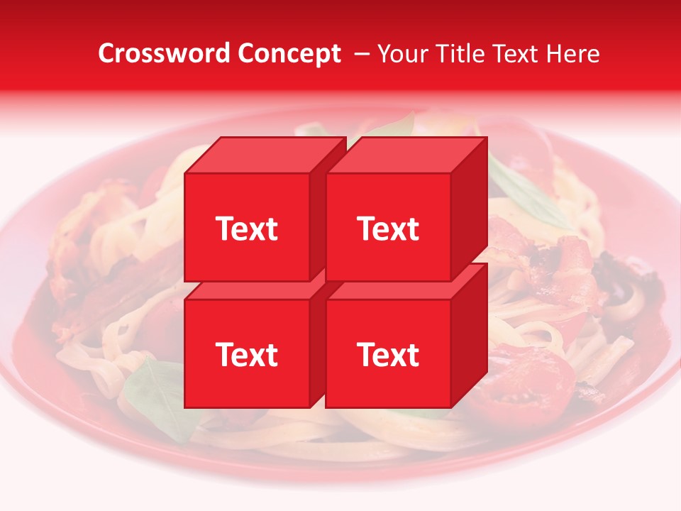 Cooked Cherry Lunch PowerPoint Template