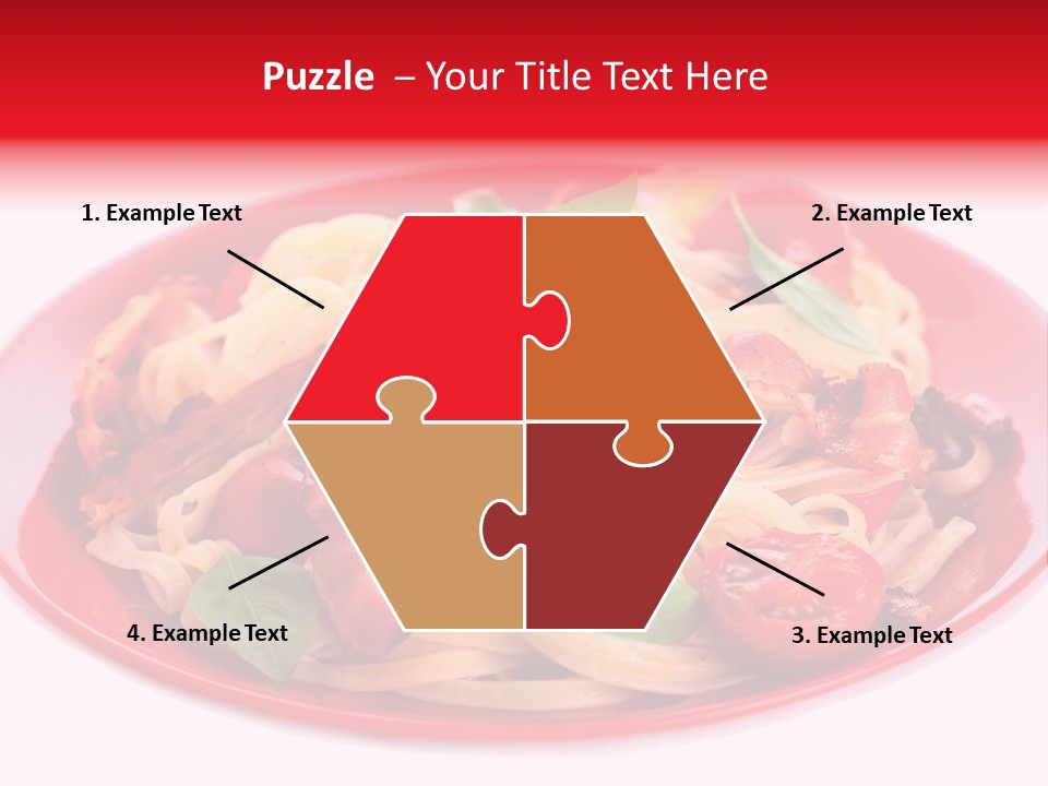 Cooked Cherry Lunch PowerPoint Template