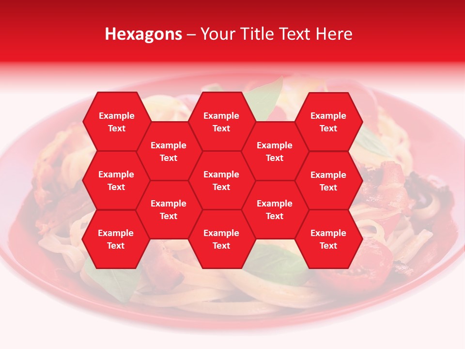 Cooked Cherry Lunch PowerPoint Template