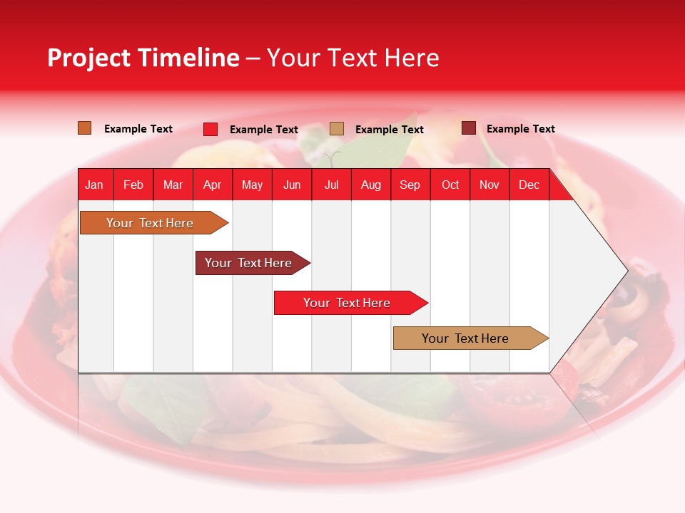 Cooked Cherry Lunch PowerPoint Template