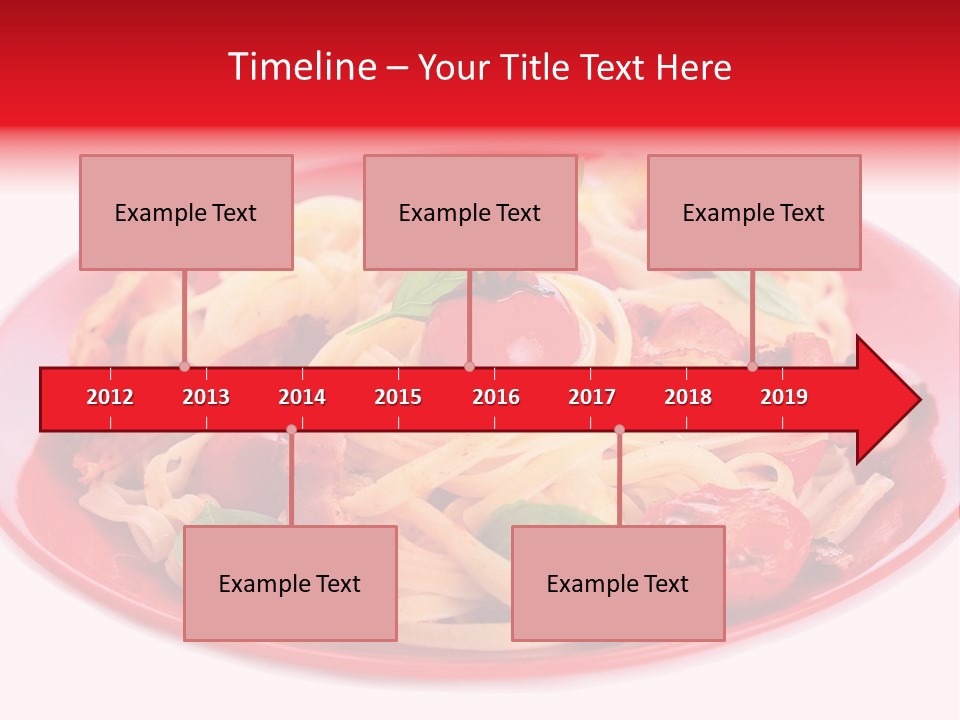 Cooked Cherry Lunch PowerPoint Template